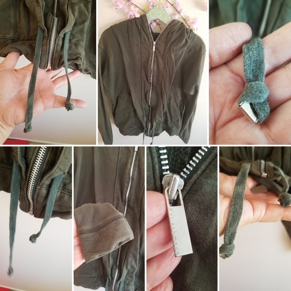 Kai-aakmann green jacket hooded jacket Small - Picture 6 of 8